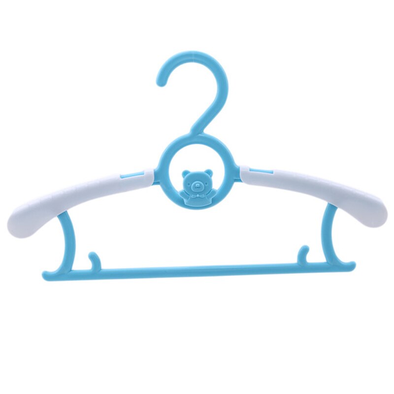 1PC Adjustable Baby Hangers Clothes Plastic Hanger Rack Children Kids Toddler Baby Clothes Drying Rack