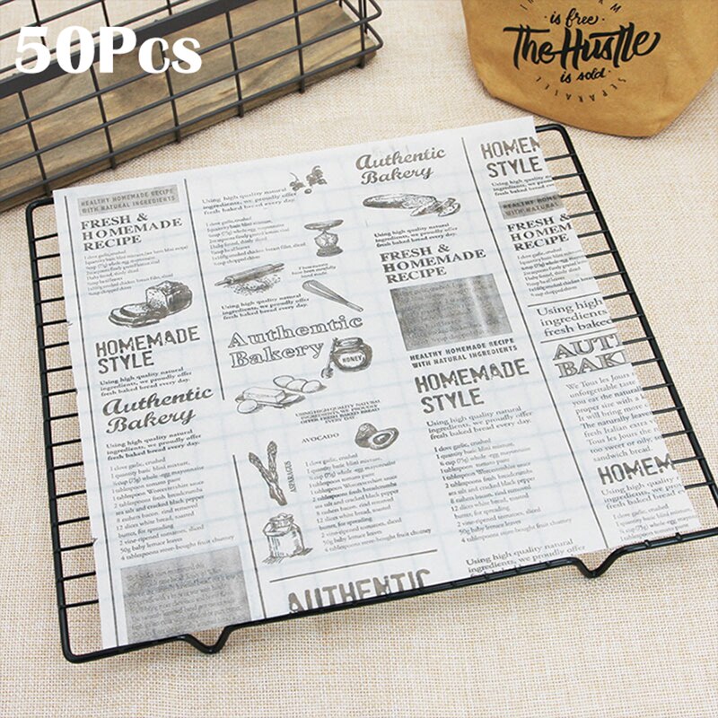50 vokspapir matfettfast papir: Type 8