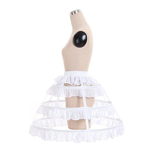 open lace back dress Wedding Crinoline Petticoat Underskirts