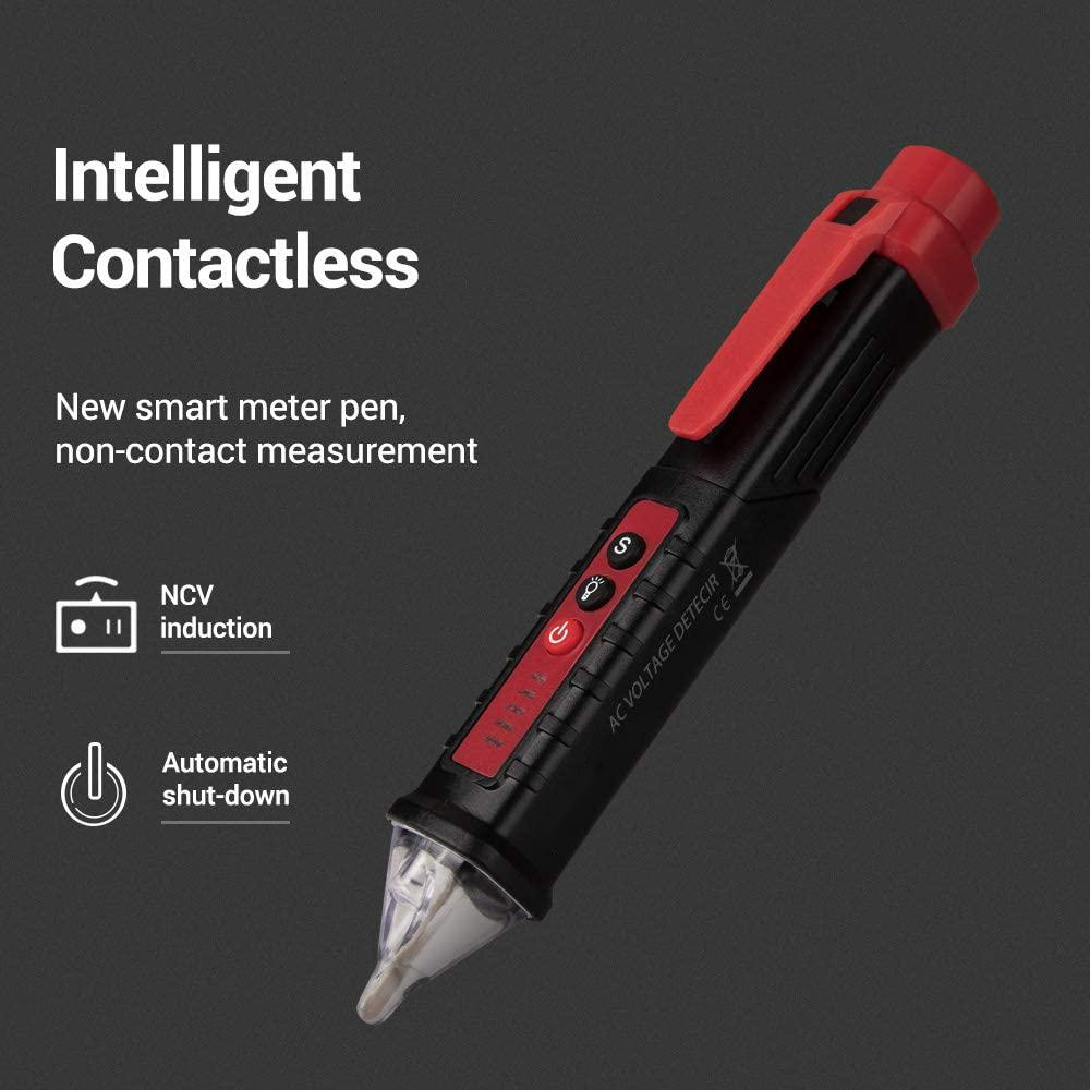 Non-Contact Voltage Detector Electrical Tools Voltage Tester AC Voltage Meter Breakpoint Finder 12-1000V