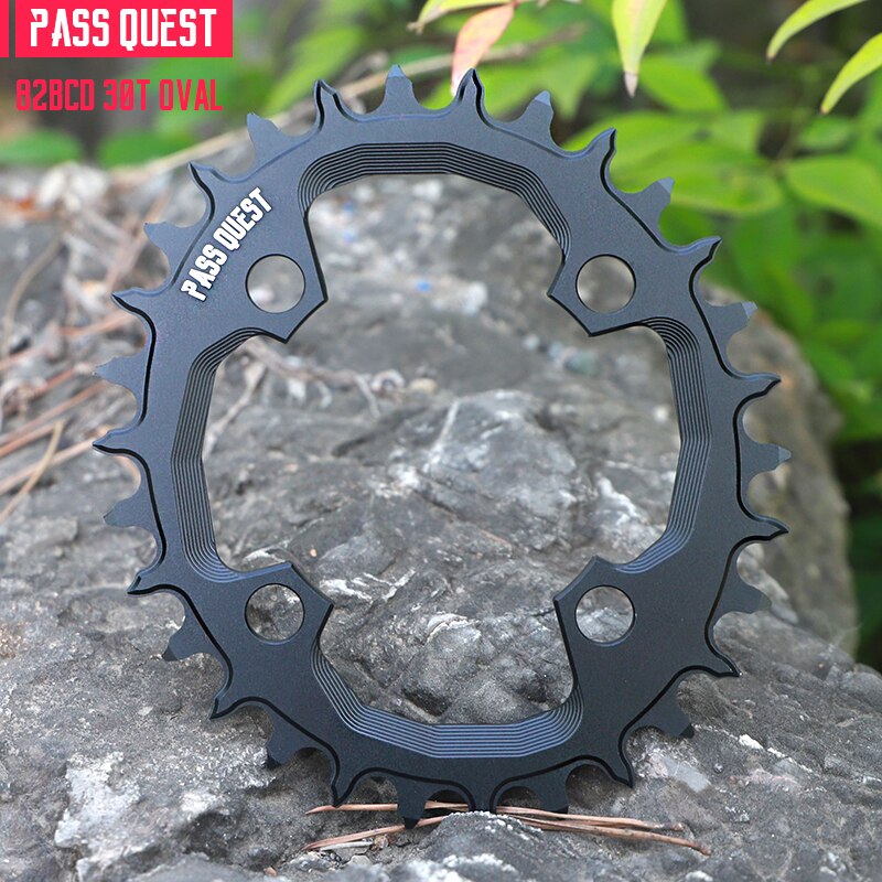 Pass Quest 82bcd Fsa Alpha Drive Marlin 7 Mtb Narrow Wide Chainring 30t-36t round/oval Bike Bicycle Chainwheel: Oval 30T
