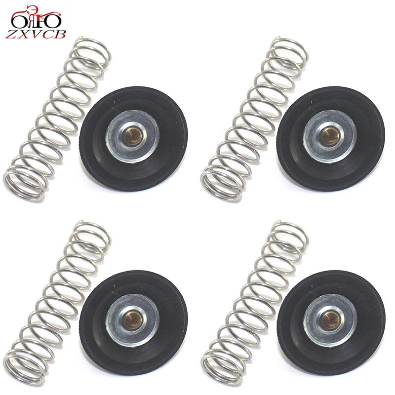 Voor VN800 VN700 VN1500 Vulcan Classic 88 Se Vn 750 800 1500 Nomad Ltd Motorfiets Carburateur Reparatie Kit Air Uitschakeling valve Kit: 4pcs