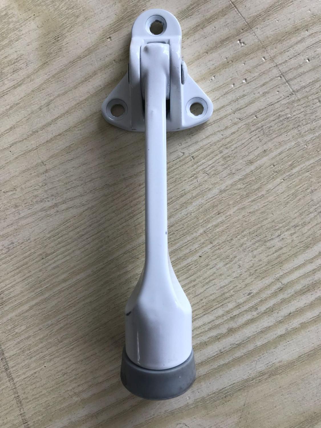 Magnetisk dørstopper børstet dørholder fanger gummibuffer væg gulvmonteret stop hjem dørholder