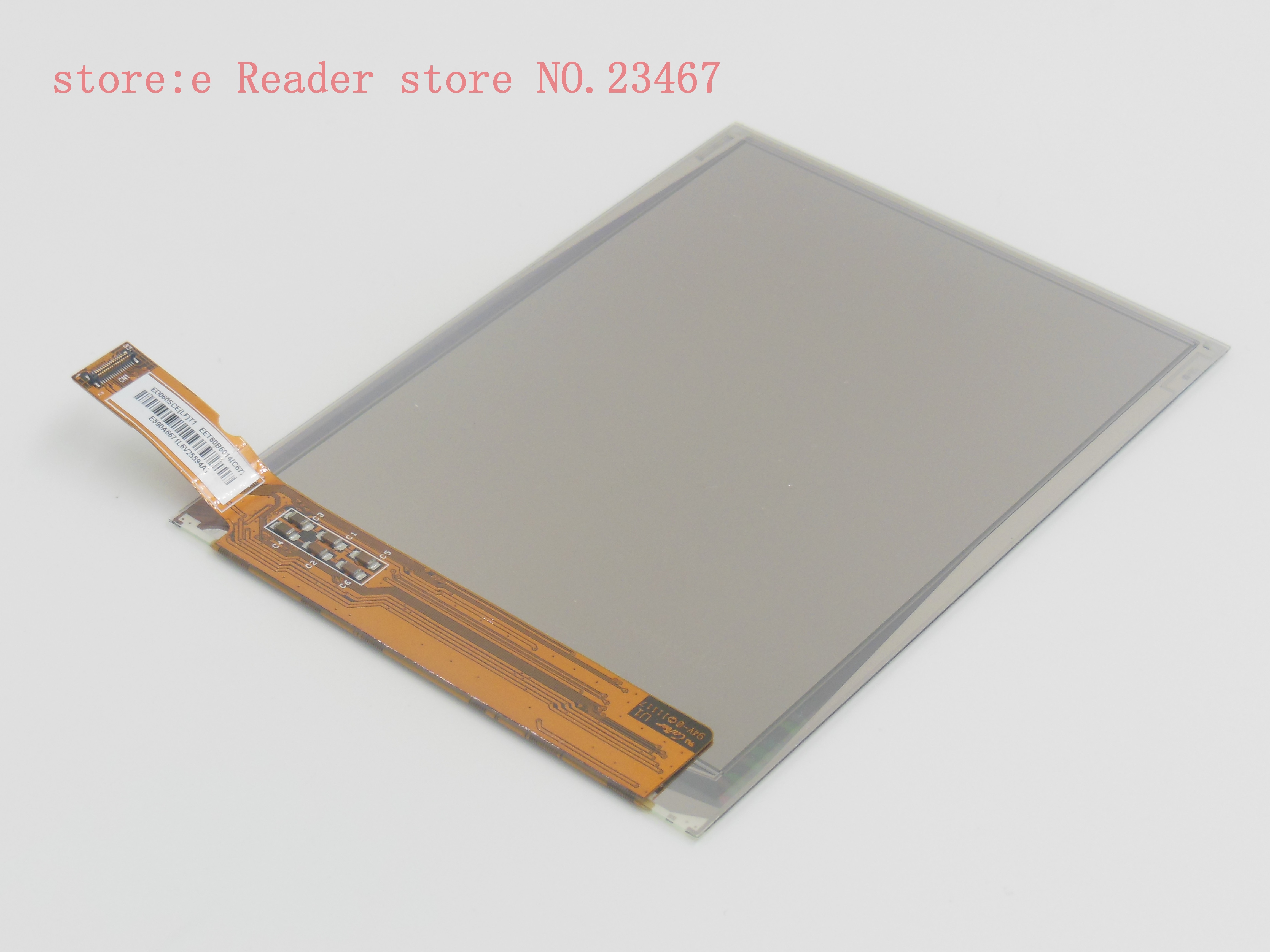 Originele ED060SCE PVI 6 inch ED060SCE (LF) t1 E-ink ebook reader display voor NOOK2 SONY PRS-T2 SONY PRS-T1