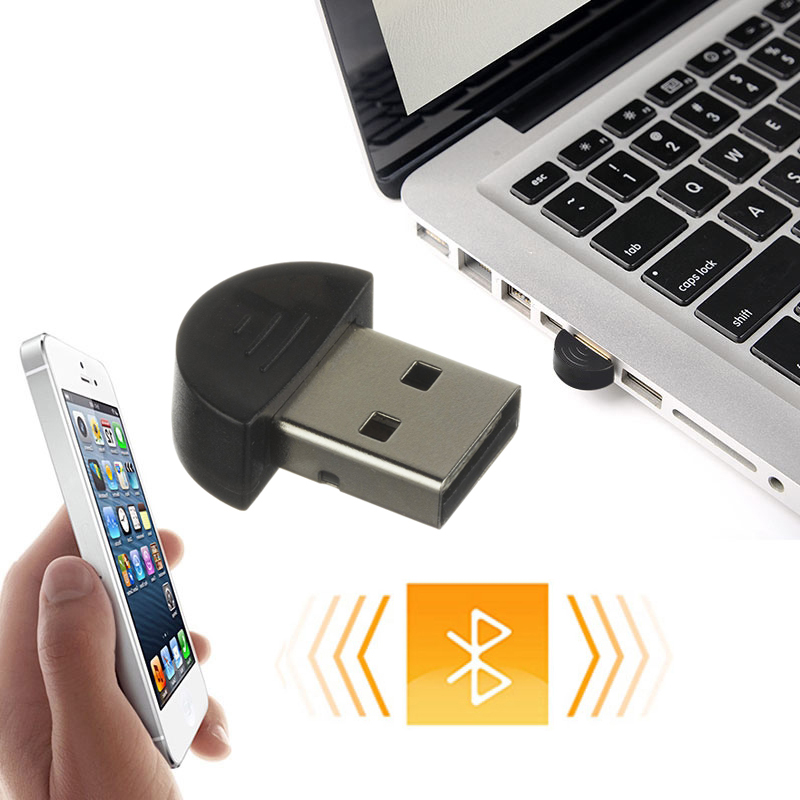 Mini USB Bluetooth 2.0 Wireless Adapter Bluetooth 0-100m USB 3Mbps Compliance Black V Dongle