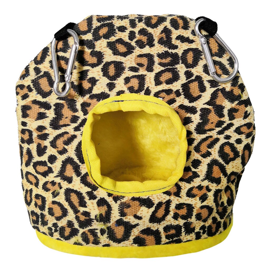 Nido de loros para mascotas, casa, hábitat, cueva, tienda colgante, periquito, hamaca para dormir en forma de refugio artículos para aves, cama colgante: B / S