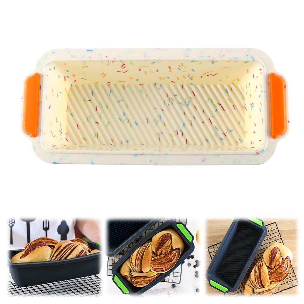 Siliconen Brood Bakvorm Cake Toast Vorm Bakken Cake Pannen Gerechten Voor Cake Bakvormen Lade Decorating Cake Tool