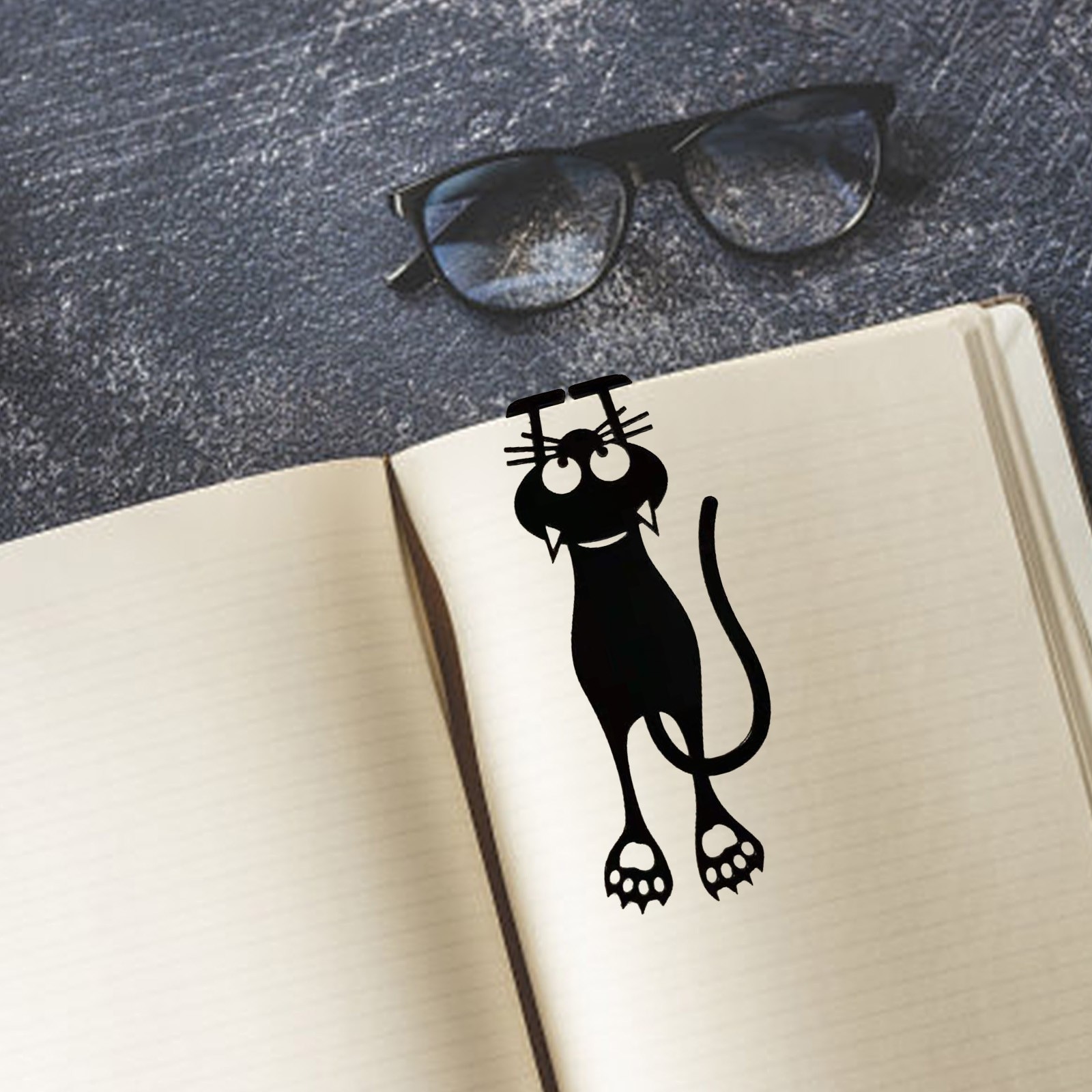 3D Stereo Bookmark Cute Cartoon Animal Marker Kawaii Cat Panda Bookmark Of Pages Kids School Stationery Supplies
