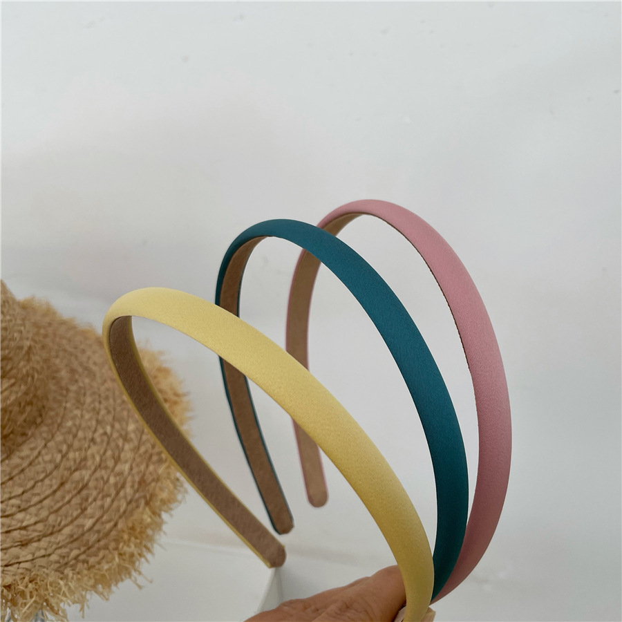IPNSDON Fasce Thin Leather Headbands Kont per capelli sottili per donna-5Pcs, annodata fasce per capelli sottili in purofasce per capelli in pelle per donna, comode fasce per capelli per donna