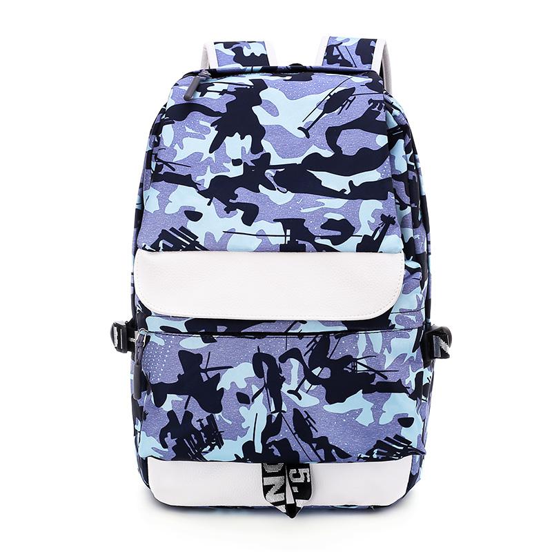 Schule Tasche Teenager Schule Tasche bagpack große kapazität Koreanischen college schule tasche für mädchen: Camouflage