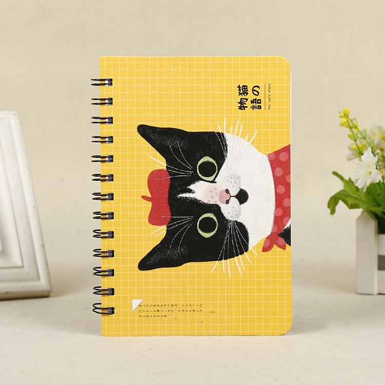 Leuke Notebook Draagbare Agenda A6 Dagboek Journal Wekelijkse Maandelijkse Planner Schoolbenodigdheden Stationair Organizer Schema: A CAT 01