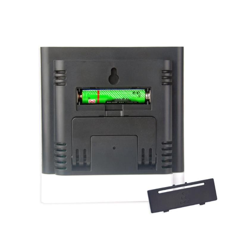 Large LCD Screen Electronic Digital Temperature Humidity Counting Multifunction Temperature Weather Station Monitor Alarm Clock
