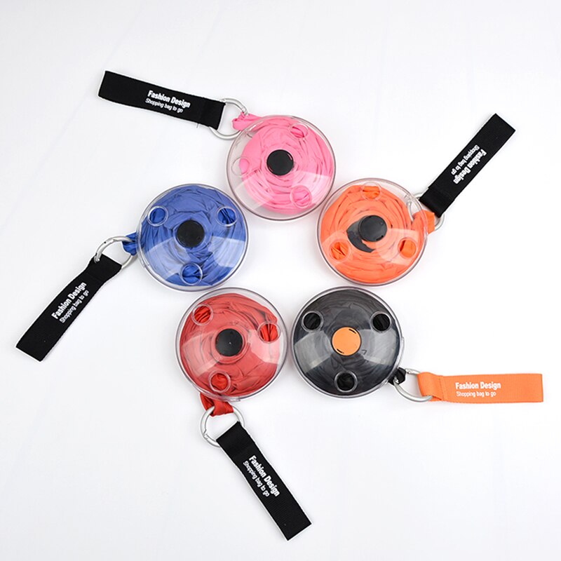 Boodschappentas Eco Vriendelijke Herbruikbare Nylon Grote Boodschappentas Opvouwbare Shopper Tas Draagbare Vouwen Kleine Schijf Opslag Puin Zak