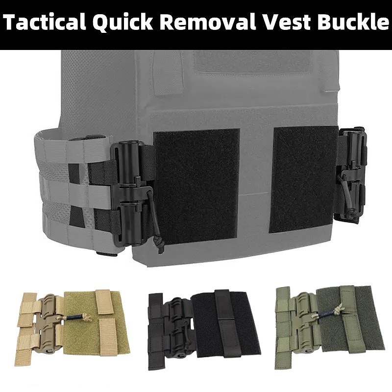 Accesorios para chaleco, Kit de hebilla para chaleco de liberación rápida, Kit de sistema de liberación rápida duradero para JPC CPC NCP XPC 6094 420, accesorios para chaleco