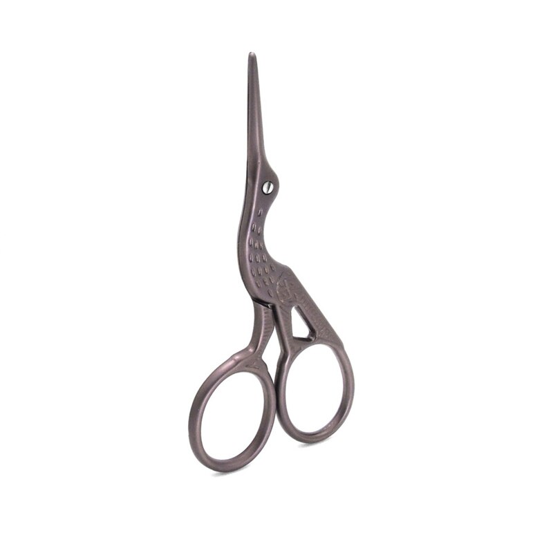 Tijeras de bordado Vintage de 9,4 cm, 8 estilos, tela artesanal, punto de cruz, herramienta de sastre de artesanía antigua clásica europea, Q: Black 9.4cm