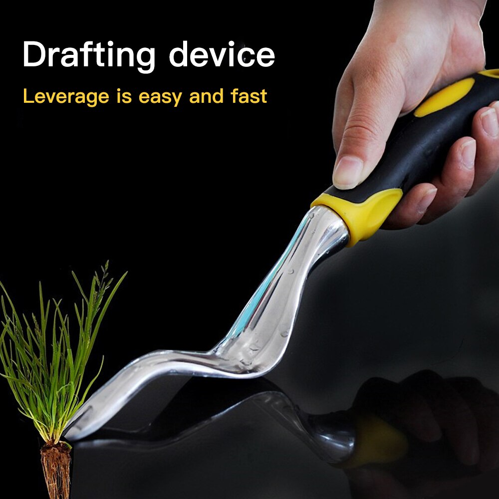 Portable Stainless Steel Garden Weeder Hand Weeding Removal Cutter Dandelion Puller Tools Multifunction Weeder Quick Remove Tool