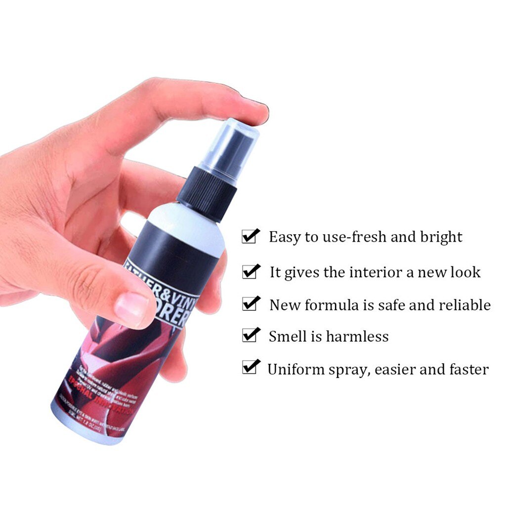 Car accessories Plastic retreading agent Automotive Interior Auto Plastic Renovated Coating Paste Maintenance Agent