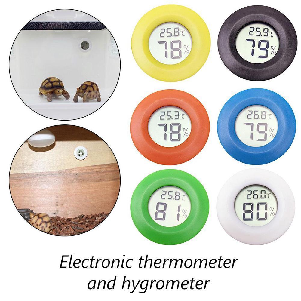 Mini Lcd Thermometer Hygrometer Praktische Digitale Indoor Lcd Hygrometer Ronde Display Temperatuur Luchtvochtigheid Thermometer Mete M0D5