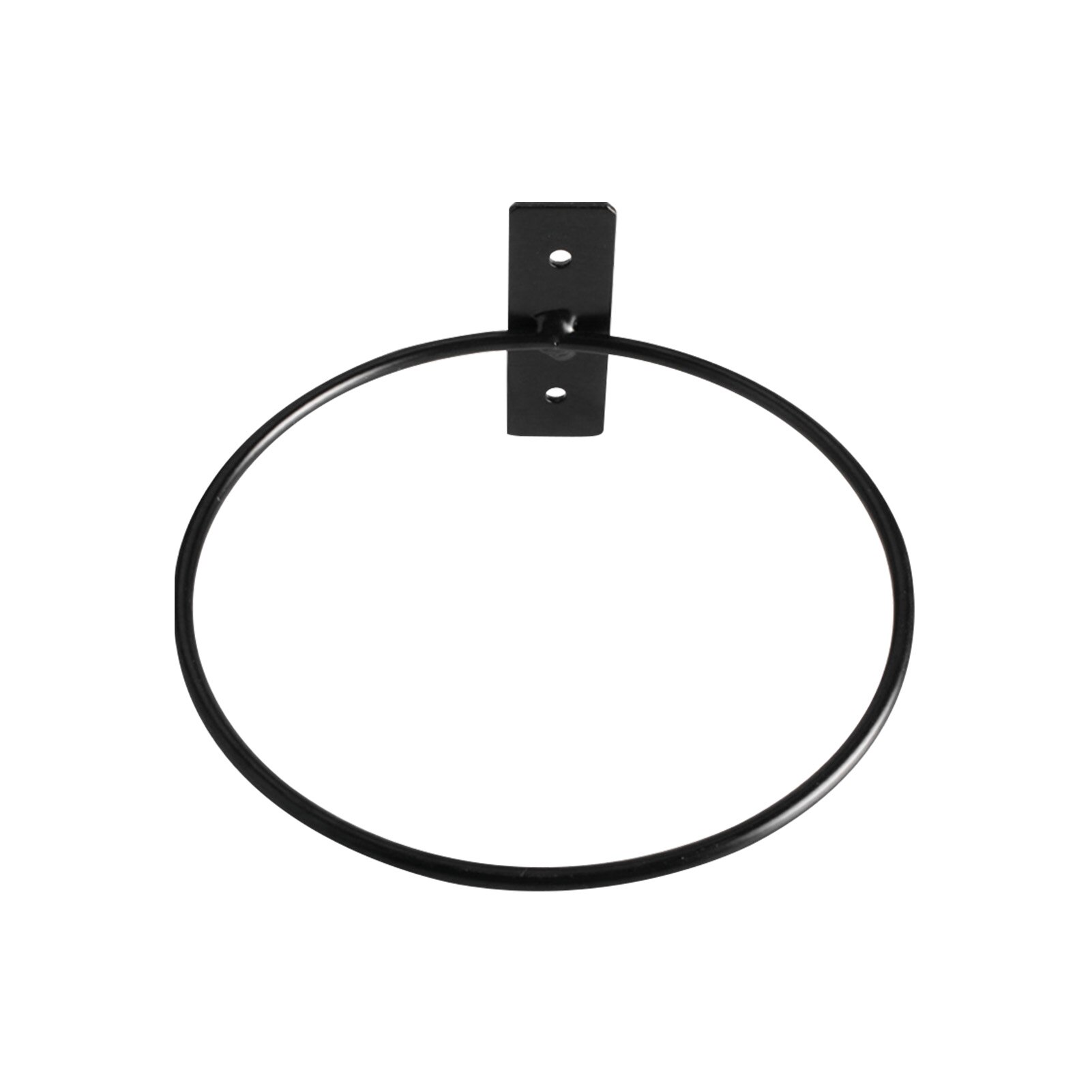 Hanging Planter Wall Mounted Home Balcony Bracket Yard Hook Stand Flower Pot Holder Ring Indoor Outdoor Iron Garden Support