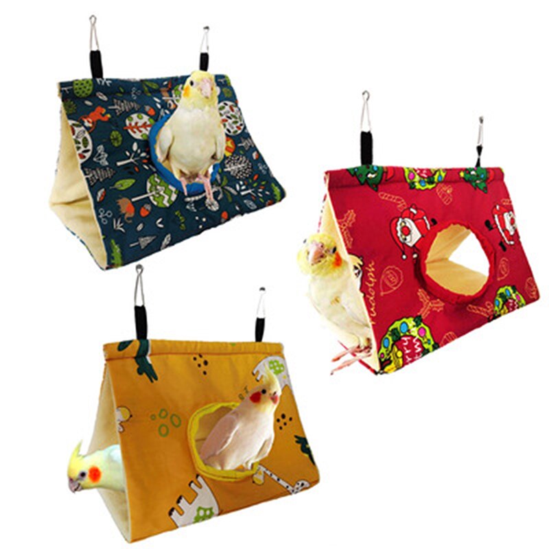 Cage à oiseaux en peluche, équipement de maison, hamac pour animaux de compagnie, équipement d&#39;hiver, accessoires, produits pour animaux de compagnie