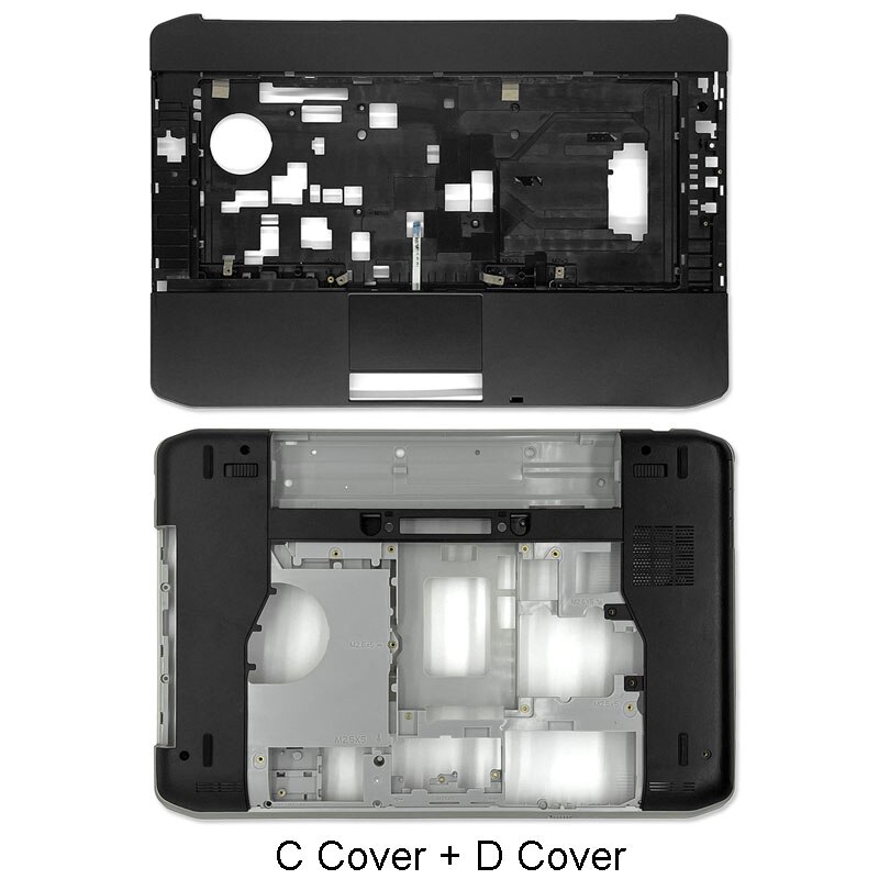 Nieuw Voor Dell Latitude 5420 E5420 Lcd-backcover Voorkant Palmrest Bottom Case Deur Cover Scharnieren Zwart Zonder Touch