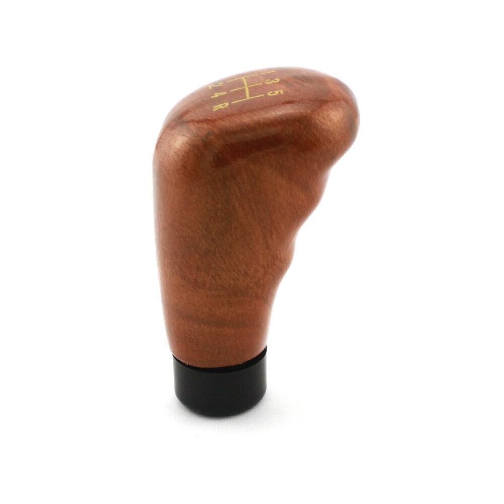 Racing Auto Shift Knob Universal Car Manual Gear Shifter Lever Stick ABS Material Peach Wood Style Carbon Fiber Look: Peach Wood Style