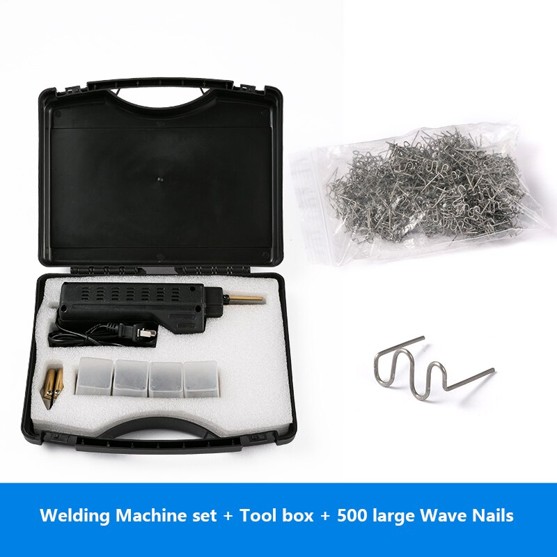 Car Bumper Repairing Machine Plastomer Welding Machines Welding Repairing Tool Staplers for Repairing Plastics Parts: set 2