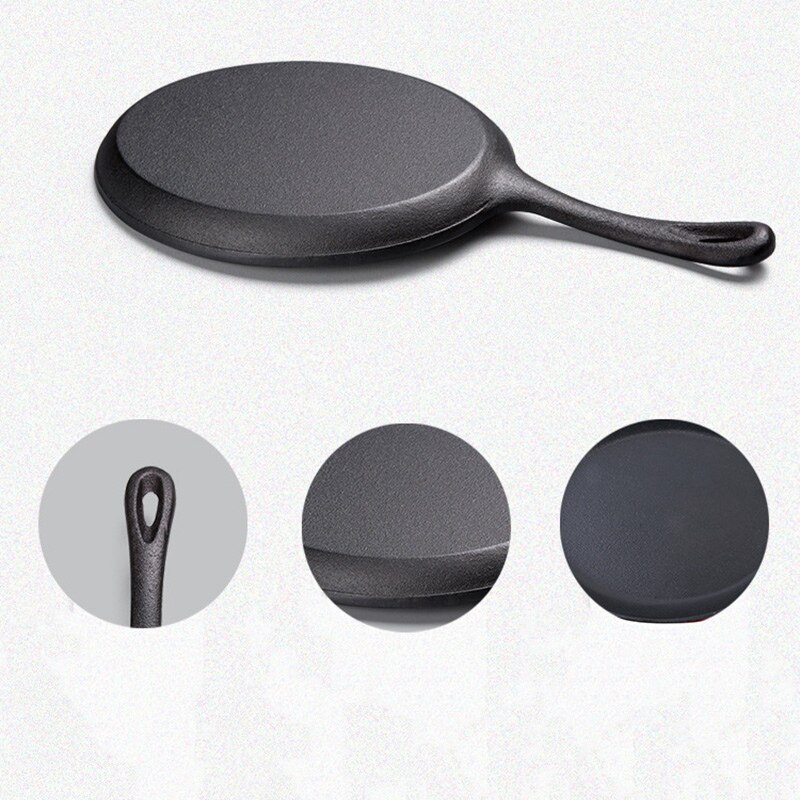 Fish Pan Small Frying Pan Paint-Free Non-Stick Steak Fried Eggs Multifunctional Household Gas Cooker Induction Cooker