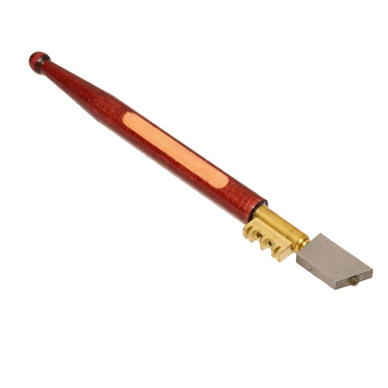 1 Stuk Van Verbeterde Diamond Glass Cutter 2-19Mm 175Mm Hardmetalen Legering Glassnijder Manual Tool glassnijder