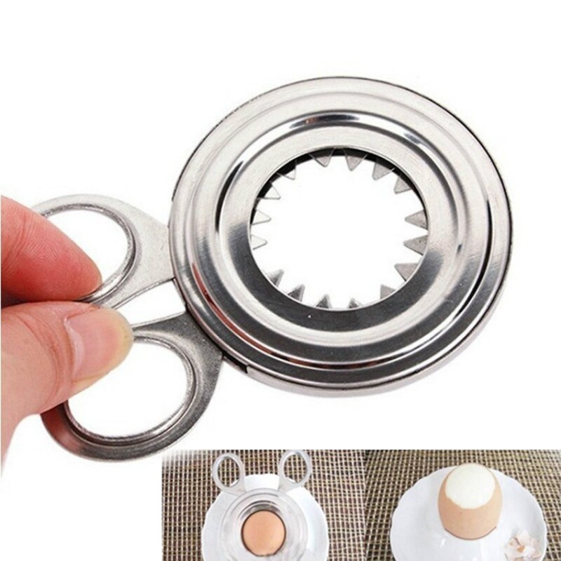 Tijeras para abrir huevos, cortador de huevo cocido, tijeras, utensilio doméstico de cocina