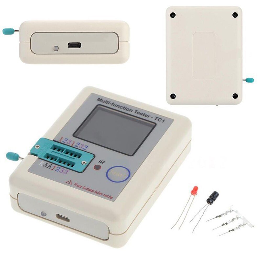 Multi-Functionele LCR-TC1 Tft Screen Display Tft Backlight Transistor Tester