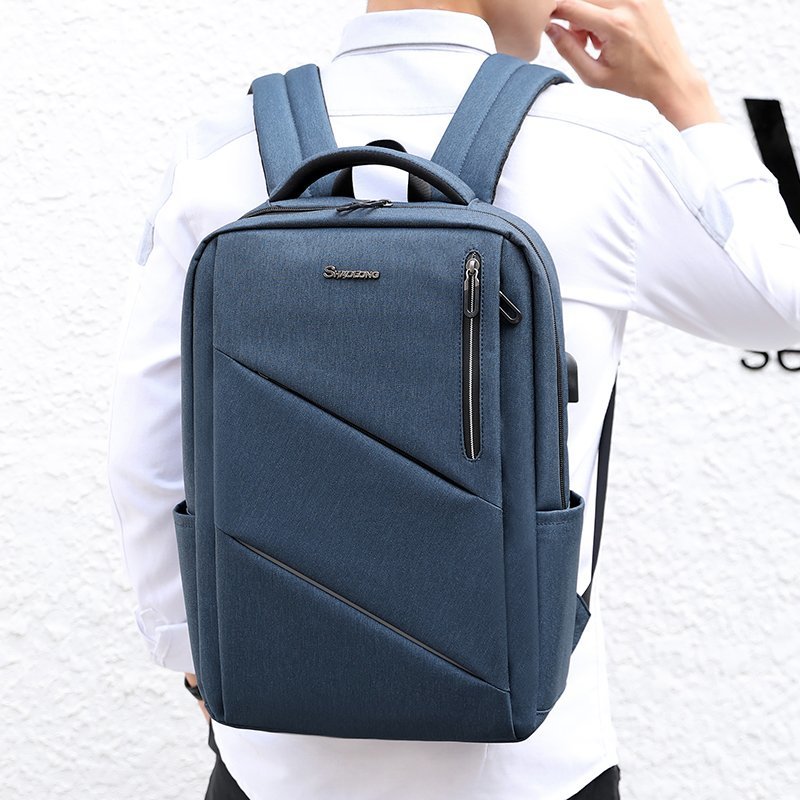 Computer Rugzak Reizen Rugzak Mannen Usb Opladen Waterdichte Lapto... – Grandado