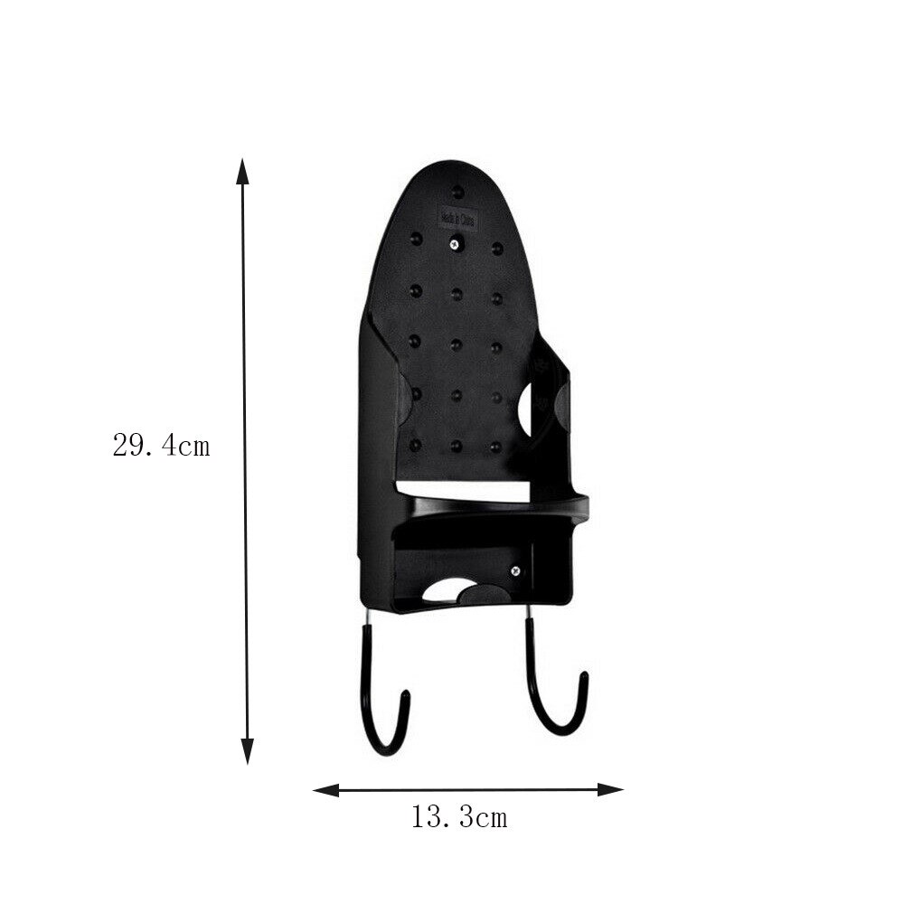 Wall Mounted Iron Holder Heat-resistant Rack Hanging Ironing Board Holder Home Dryer Accessories Bathroom Kitchen Hook