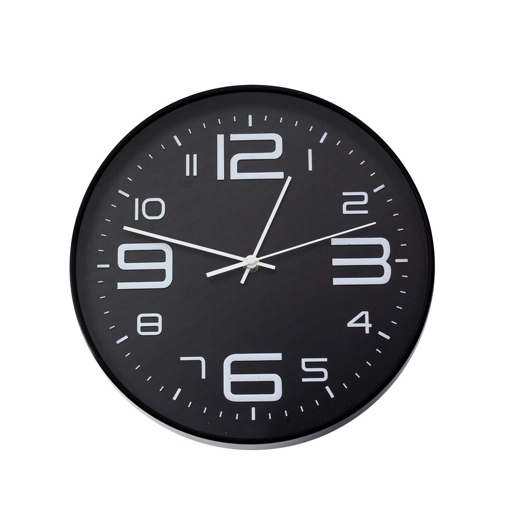 1Pc Wall Clock Modern DIY Wall Clock Digital Acrylic Hanging DIY Clock For Living Room Office Without Battery (Blue): Black