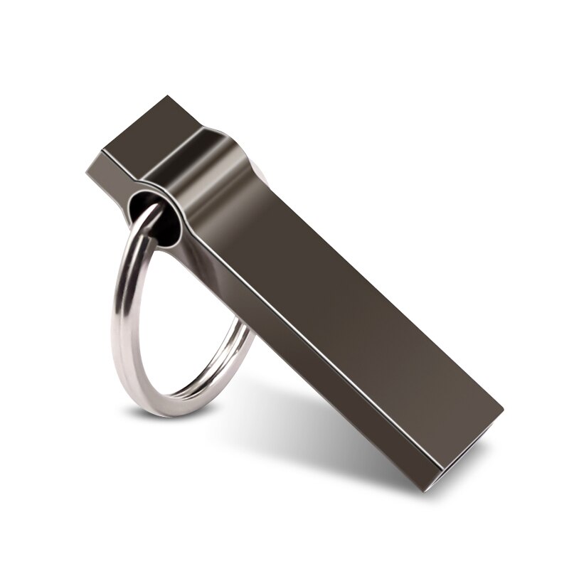 Pamięć USB 4 GB dysk Mini pamięć USB napęd 32 GB fajne Pendrive Metal 8 GB Pen Drive 16 GB pamięć USB srebrny dysk Flash o wysokiej prędkości: 64GB / SZARY