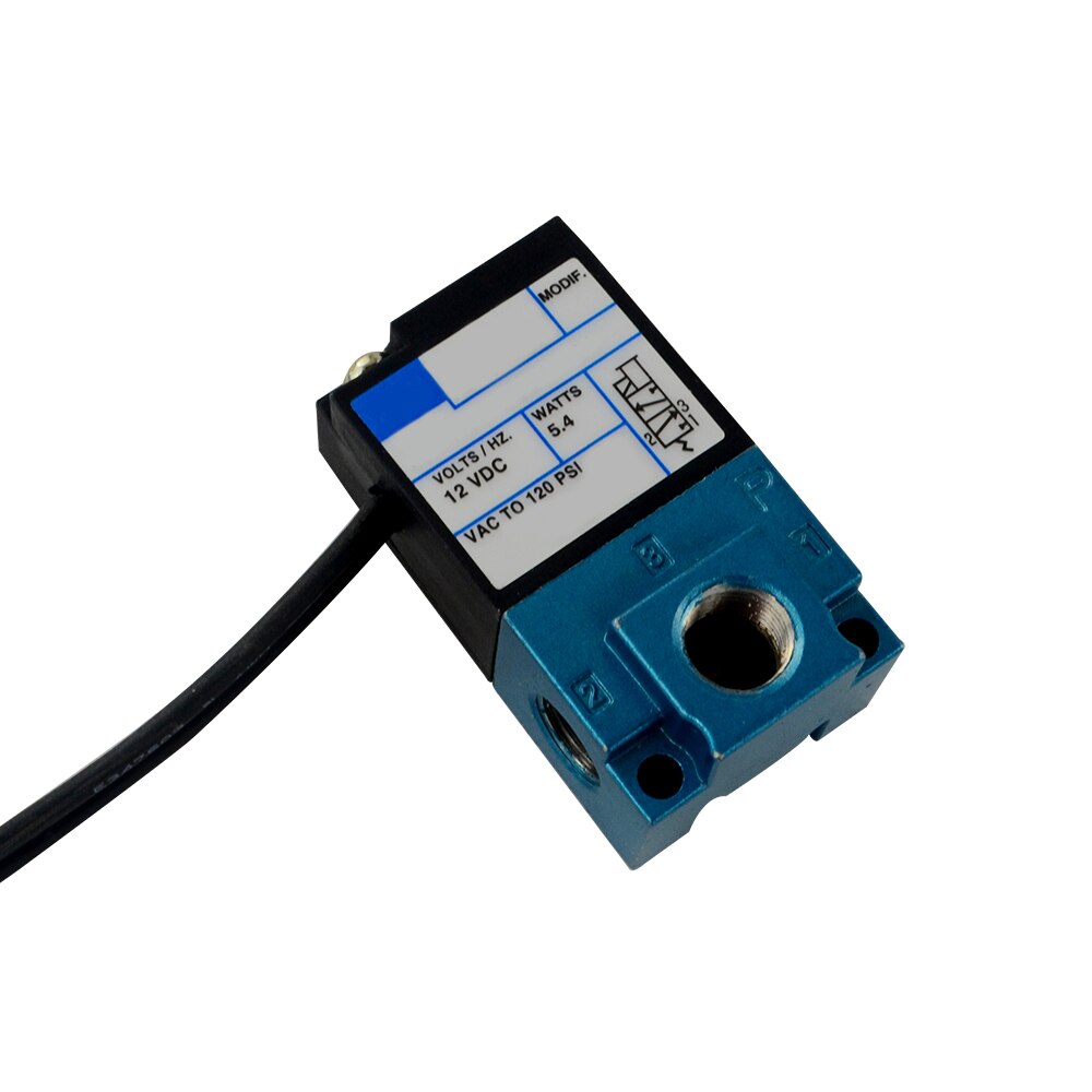 VR ECU 3 Port Electronic Turbo Boost Control Solenoid Valve 12V 120PSI 5.4WATTS