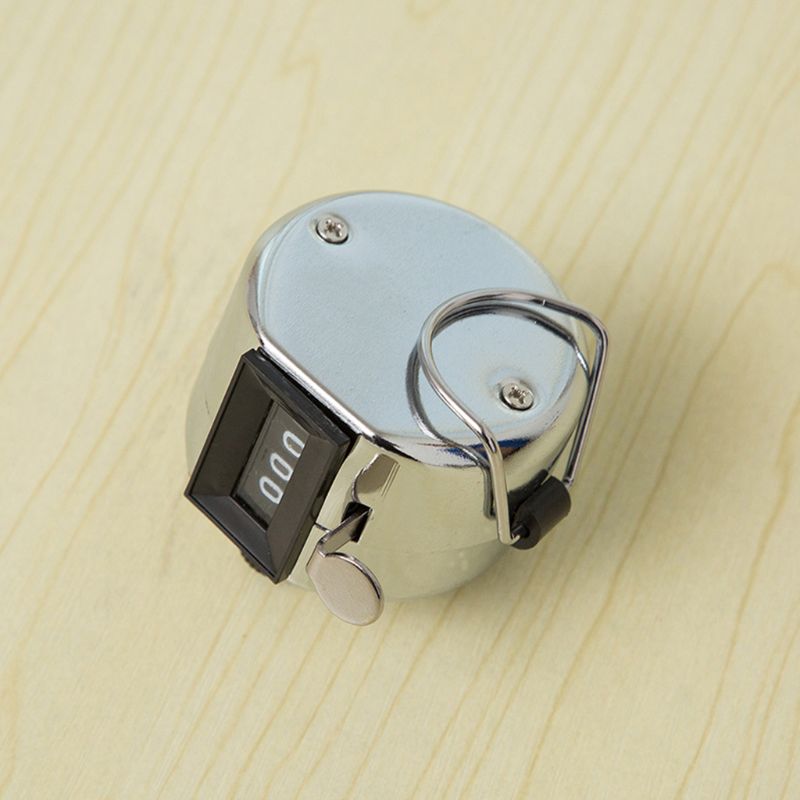 4- sifret nummer minihåndholdt tellerteller digital golfklikker manuell trening som teller maks . 9999 teller