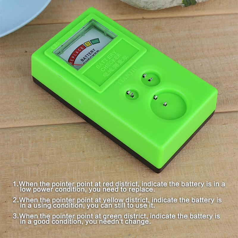 Cell Battery Power Tester Tool 1.55V 3V LR44 CR2032 CR2025 Button Battery Capacity Measuring Test Tool Gauge Watch Repair