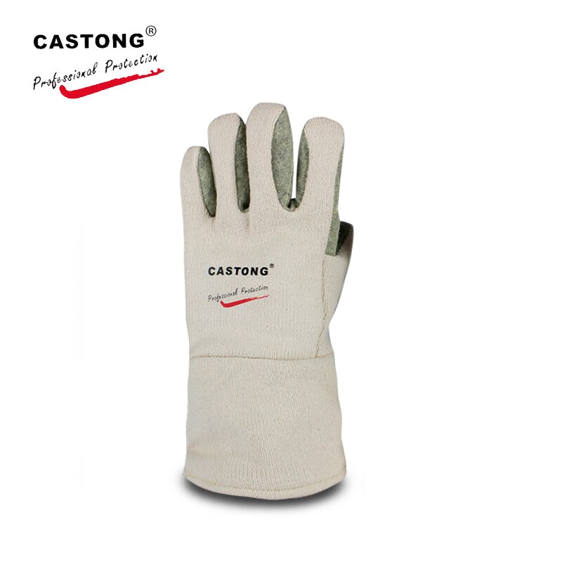 High Temperature Resistant Gloves GEII 400 Degrees of Heat-resistant Safety Work Industrial Oven Fireproof Gloves