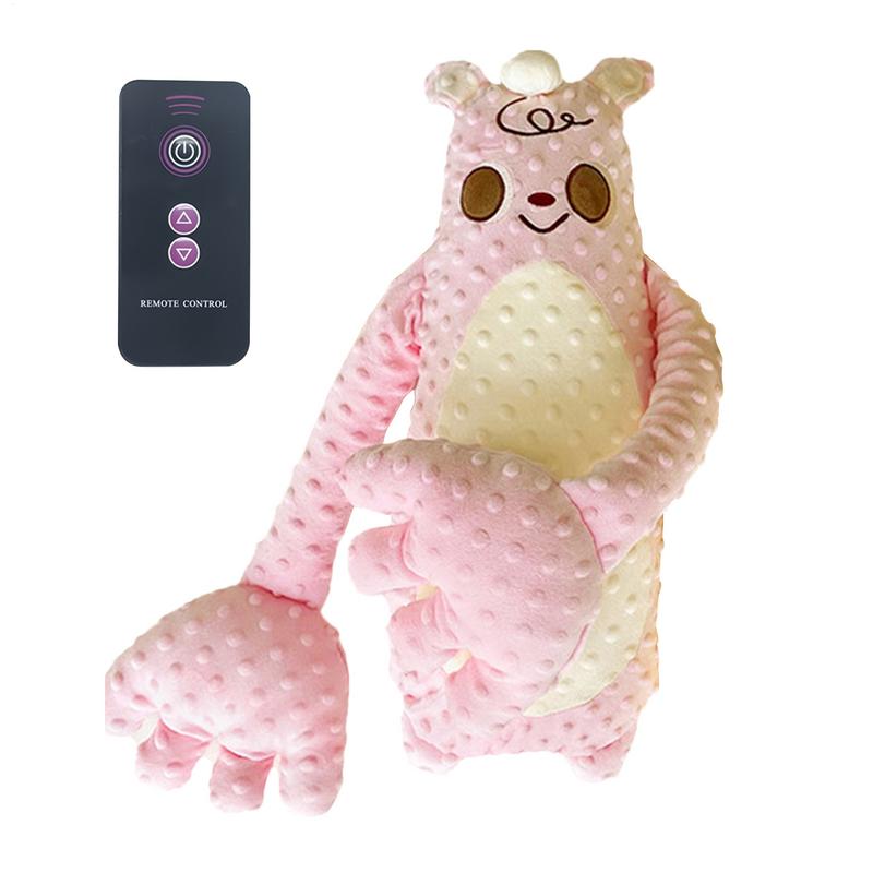 Lindo bebé Pat almohada chico chupete almohada recargable bebé acariciando almohada calmante acariciando juguete para dormir con almohadilla calmante para la palma