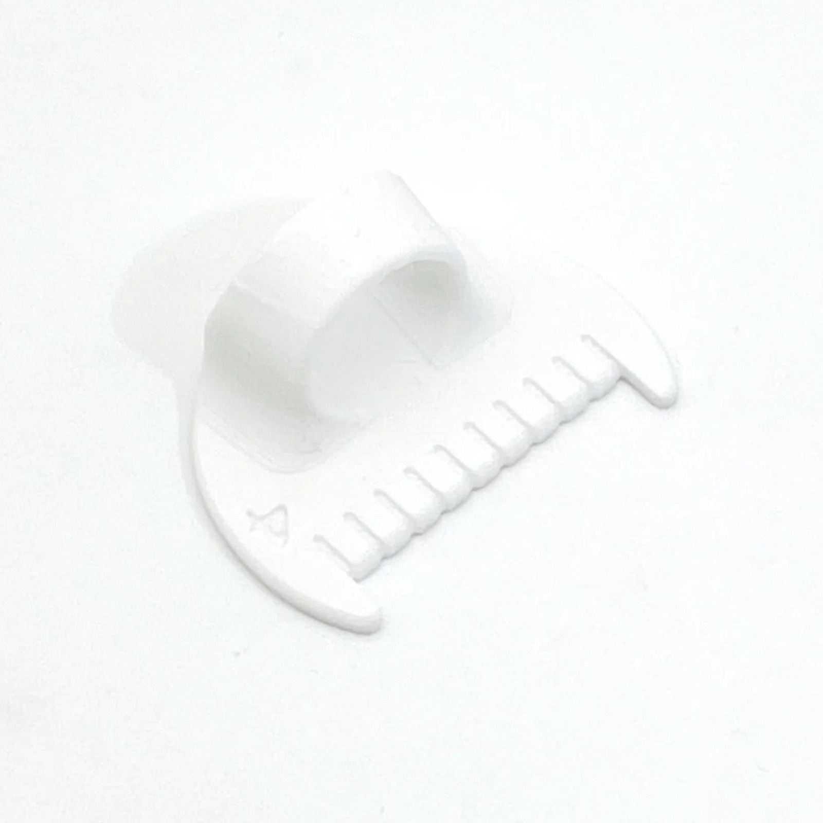 Outil de couture imprimé en 3D Easy-Grip pour débutants et personnes âgées – Aide à la couture manuelle en plastique d'espacement de 4 mm, empêche les points de saut: L / jaune clair