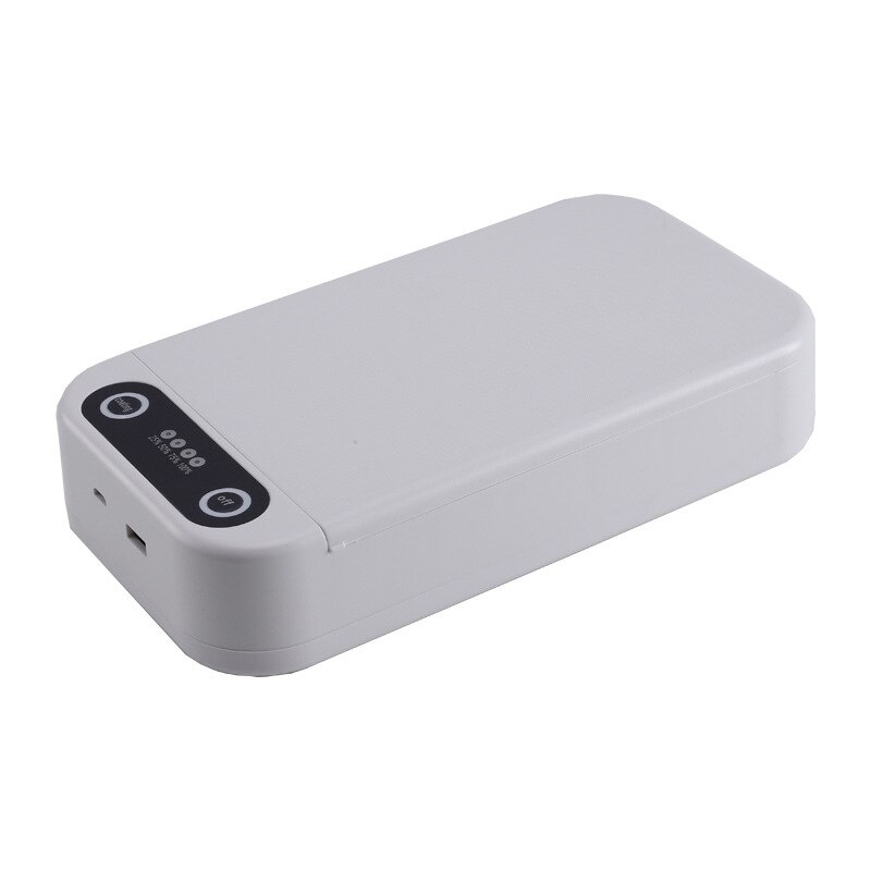 Portable Ultrasonic cleaner UV Sterilizer Box UVC Light Lamp With Wireless Charging for Watch Phone Aromatherapy Esterilizador: Ultraviolet Box