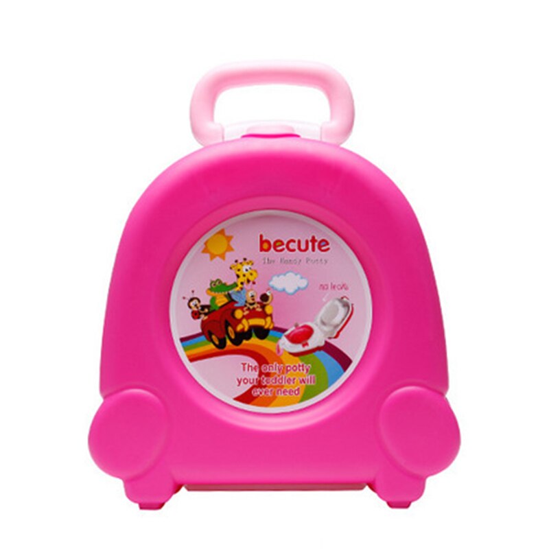 Baby Potties Reizen Mini Draagbare Kids Wc Essentiële Outdoor Squat Auto Potje Trainers Seat Toilet Voor Kids Kinderen Levert: Pink