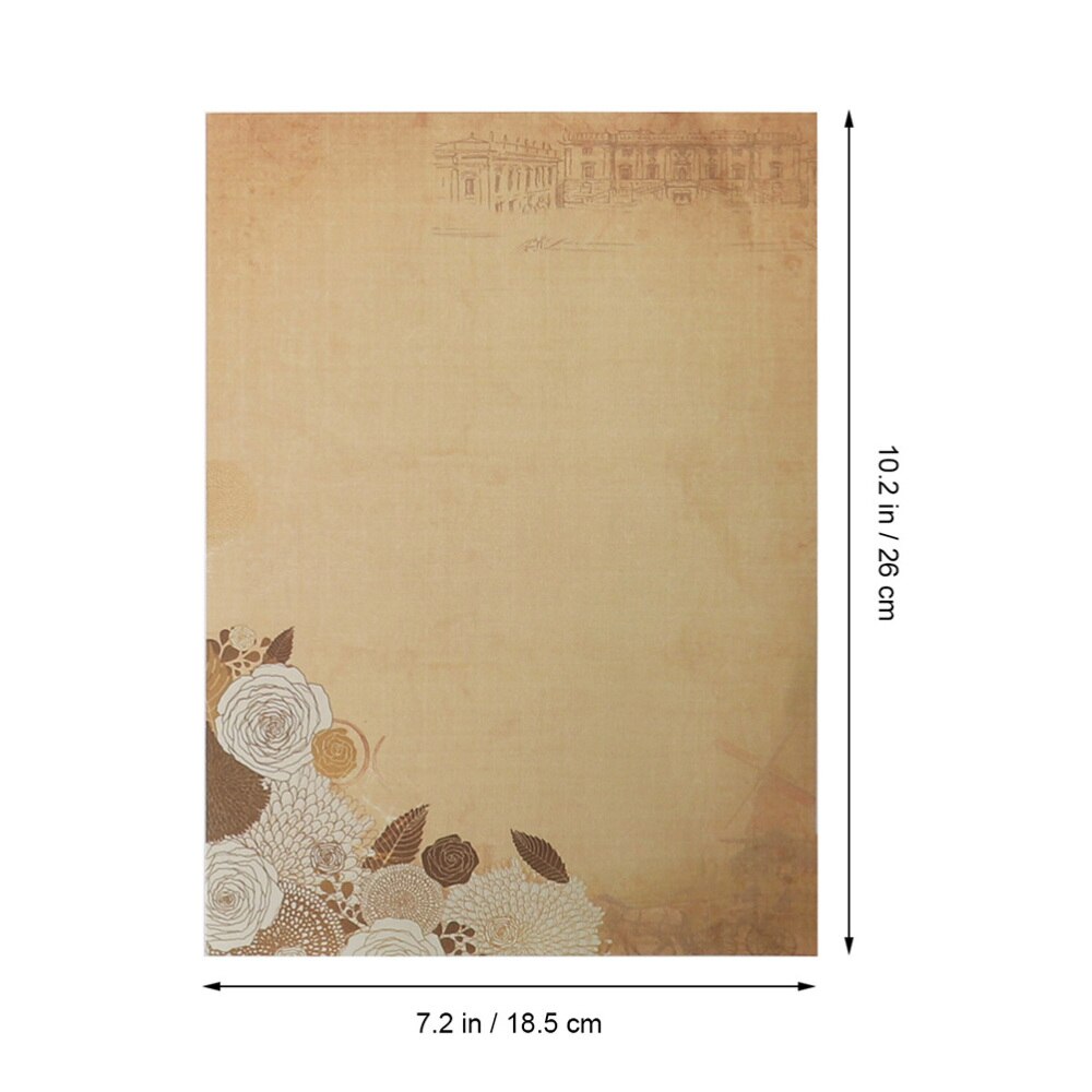 60pcs Vintage Writing Paper Country Style Note Pap... – Grandado