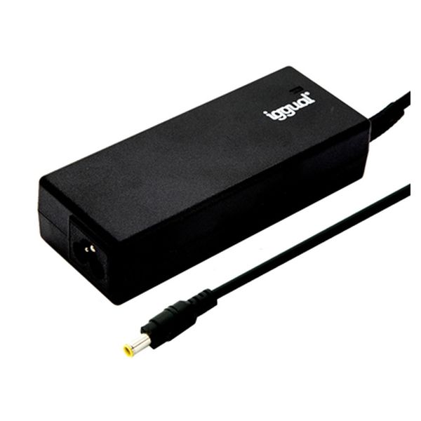 Laptop Charger Iggual IGG315453 90W Zwart