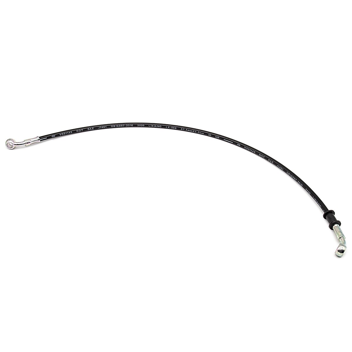 40cm-150cm Motorcycle Brake Oil Hose Brake Line Universal Motorbike Stainless Steel Braided Pipeline Latiguillo Freno Moto