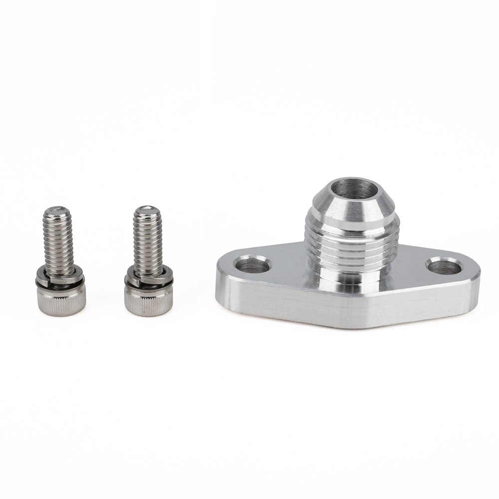 Brida de drenaje Universal para KKK K03 Garrett GT15 GT17 IHI RHF4 TD04 YC101625, retorno de aceite Turbo de 8AN, 38mm
