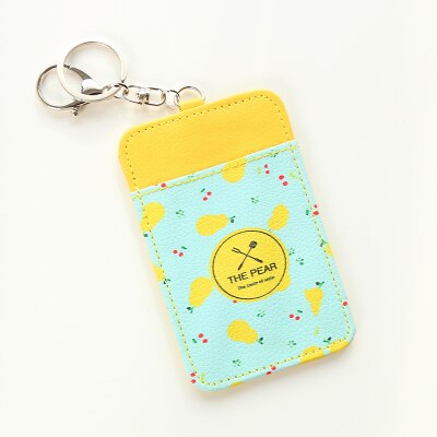 Fresh Style Fruits Patterns PU Leather Card Bus Card Name Business Cards Holder Office & School Supplies: 2