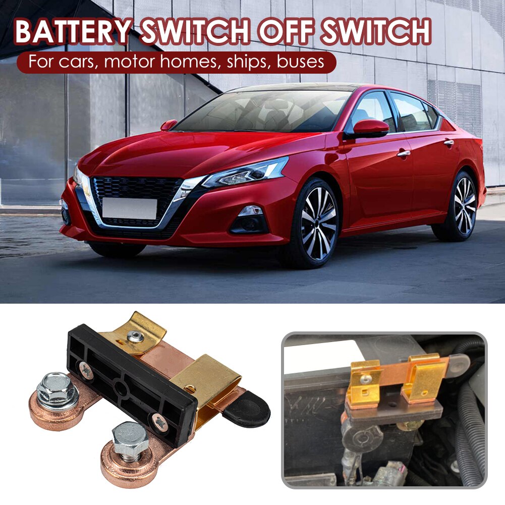 Car Battery Disconnect Switch Knife Blade Side Post For Top Post Battery Disconnect Knife Blade Side Switch For Car Ship Bus