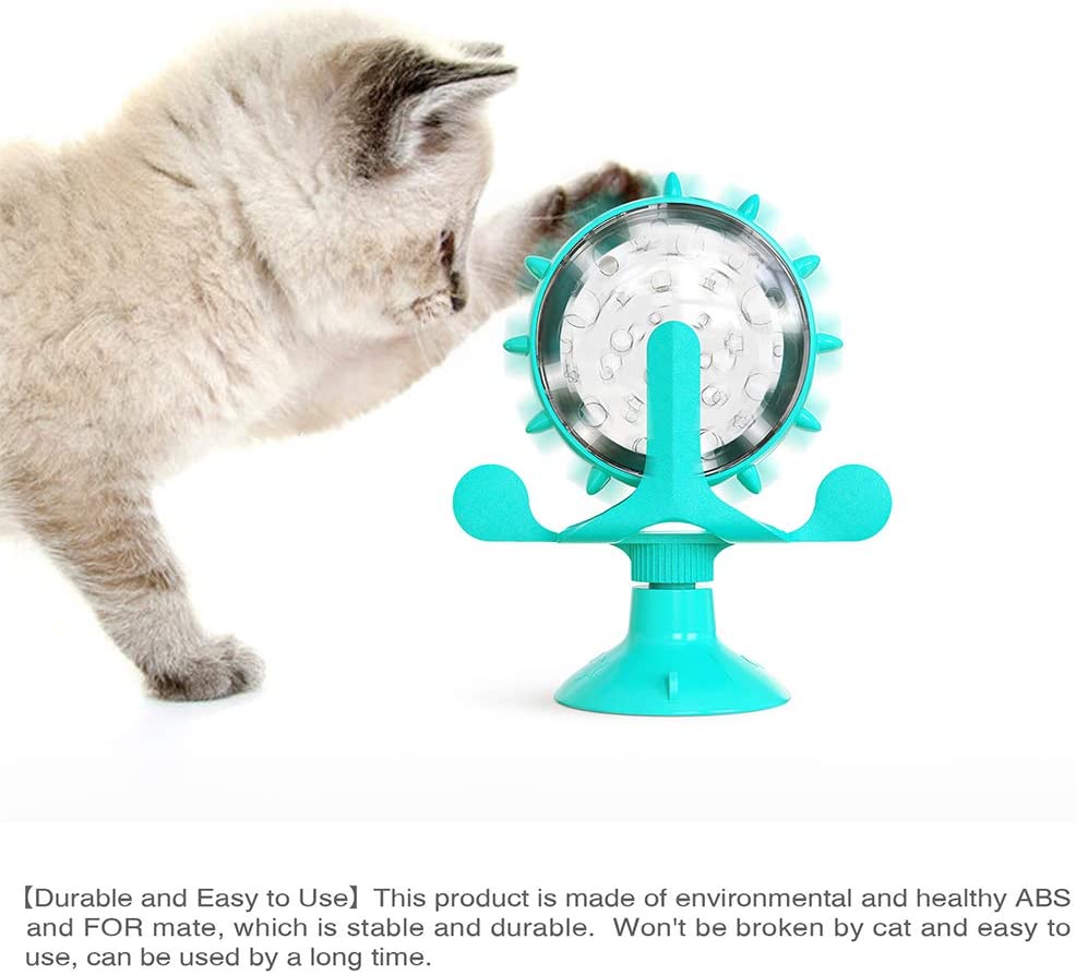 Cat Toys Dog Cat Feeding Interactive Wheel Toys Pet Leaking Food Training Ball Exercise IQ Toys for cats Cat Supplies